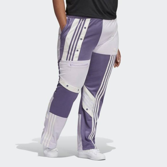 Adidas Originals Women's Daniëlle Cathari Purple Track Pants FS6000 PLUS SIZES - Picture 1 of 7